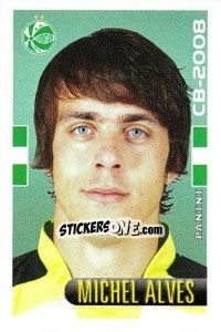 Sticker Michel Alves - Campeonato Brasileiro 2008 n. 494 - Panini