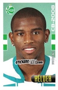 Sticker Helder - Campeonato Brasileiro 2008 n. 495 - Panini