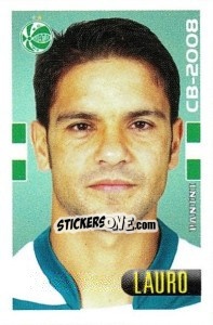 Cromo Lauro - Campeonato Brasileiro 2008 - Panini