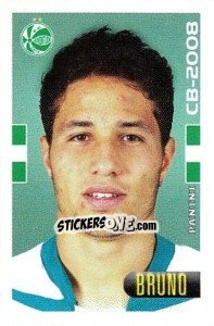 Sticker Bruno Vieira - Campeonato Brasileiro 2008 n. 500 - Panini