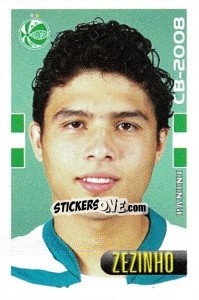 Sticker Zezinho - Campeonato Brasileiro 2008 - Panini