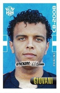 Figurina Giovanni - Campeonato Brasileiro 2008 n. 508 - Panini