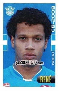 Cromo Renê - Campeonato Brasileiro 2008 - Panini