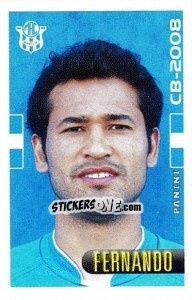 Sticker Fernando - Campeonato Brasileiro 2008 - Panini