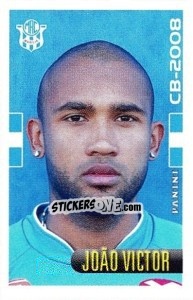 Sticker João Victor - Campeonato Brasileiro 2008 - Panini