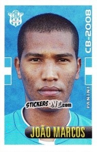 Sticker João Marcos - Campeonato Brasileiro 2008 n. 514 - Panini