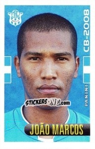 Cromo João Marcos - Campeonato Brasileiro 2008 - Panini