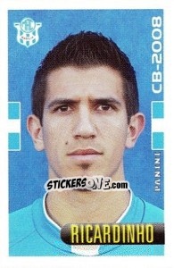 Cromo Ricardinho - Campeonato Brasileiro 2008 - Panini