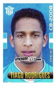 Sticker Tiago Rodrigues - Campeonato Brasileiro 2008 - Panini