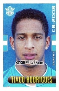 Figurina Tiago Rodrigues - Campeonato Brasileiro 2008 - Panini