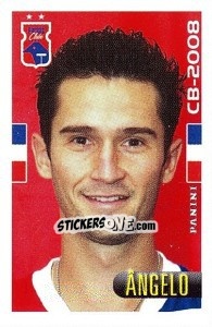 Sticker Ângelo - Campeonato Brasileiro 2008 n. 523 - Panini