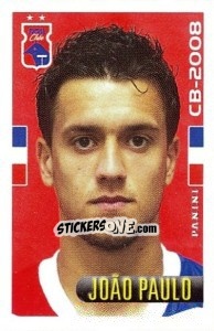 Sticker João Paulo - Campeonato Brasileiro 2008 - Panini