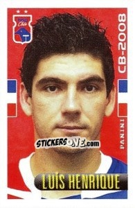 Sticker Luís Henrique - Campeonato Brasileiro 2008 - Panini