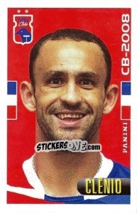 Sticker Clenio - Campeonato Brasileiro 2008 n. 533 - Panini