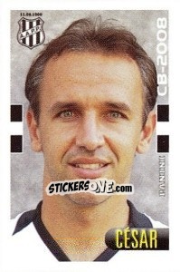 Figurina César - Campeonato Brasileiro 2008 - Panini