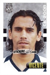 Sticker Vicente - Campeonato Brasileiro 2008 - Panini