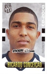 Figurina Ricardo Conceição - Campeonato Brasileiro 2008 - Panini