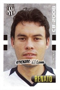Cromo Renato Cajá - Campeonato Brasileiro 2008 n. 544 - Panini