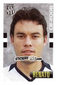 Figurina Renato Cajá - Campeonato Brasileiro 2008 - Panini