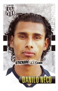 Cromo Danilo Neco - Campeonato Brasileiro 2008 - Panini