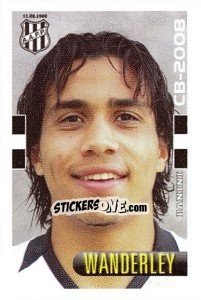 Figurina Wanderley - Campeonato Brasileiro 2008 - Panini