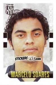 Sticker Marcelo Soares - Campeonato Brasileiro 2008 - Panini