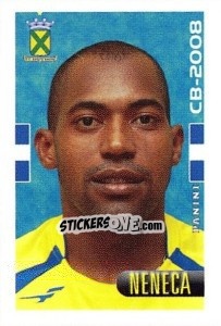 Sticker Neneca - Campeonato Brasileiro 2008 - Panini