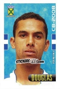 Sticker Douglas - Campeonato Brasileiro 2008 - Panini