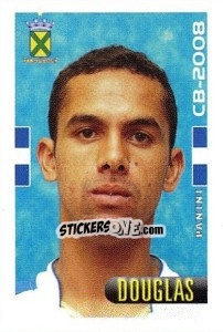 Cromo Douglas - Campeonato Brasileiro 2008 - Panini