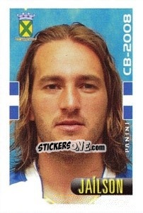Sticker Jaílson - Campeonato Brasileiro 2008 n. 554 - Panini