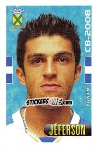 Figurina Jéferson - Campeonato Brasileiro 2008 - Panini