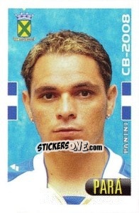 Cromo Pará - Campeonato Brasileiro 2008 - Panini