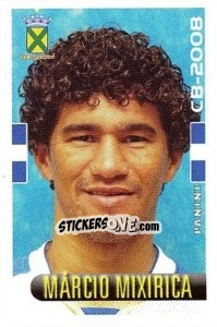 Figurina Márcio Mixirica - Campeonato Brasileiro 2008 - Panini