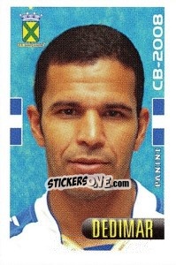 Cromo Dedimar - Campeonato Brasileiro 2008 - Panini