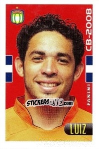 Figurina Luiz Silva - Campeonato Brasileiro 2008 n. 564 - Panini