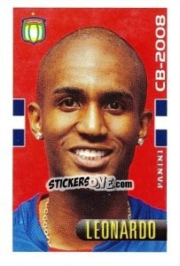 Figurina Leonardo - Campeonato Brasileiro 2008 n. 565 - Panini