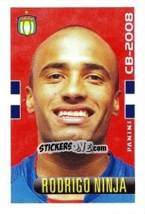 Figurina Rodrigo Ninja - Campeonato Brasileiro 2008 n. 567 - Panini