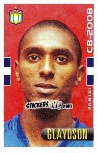 Sticker Glaydson - Campeonato Brasileiro 2008 - Panini