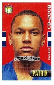 Figurina Patrik - Campeonato Brasileiro 2008 n. 572 - Panini