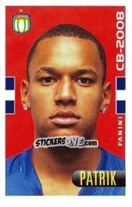 Sticker Patrik - Campeonato Brasileiro 2008 - Panini