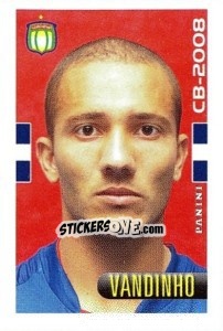 Sticker Vandinho - Campeonato Brasileiro 2008 - Panini