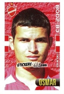 Sticker Osmar - Campeonato Brasileiro 2008 n. 579 - Panini