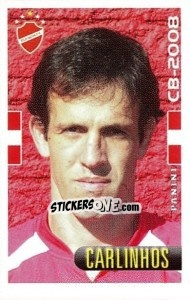 Sticker Carlinhos Paulista - Campeonato Brasileiro 2008 n. 580 - Panini