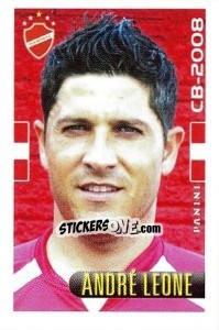 Sticker André Leone - Campeonato Brasileiro 2008 - Panini