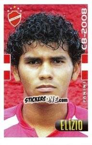 Sticker Elízio - Campeonato Brasileiro 2008 n. 582 - Panini