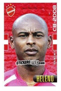 Sticker Heleno - Campeonato Brasileiro 2008 n. 583 - Panini