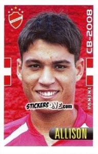 Sticker Alisson - Campeonato Brasileiro 2008 n. 584 - Panini