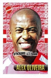 Cromo Alex Oliveira - Campeonato Brasileiro 2008 n. 585 - Panini