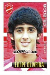 Sticker Filipe Oliveira - Campeonato Brasileiro 2008 n. 587 - Panini