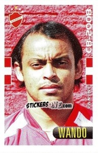 Sticker Wando - Campeonato Brasileiro 2008 n. 588 - Panini